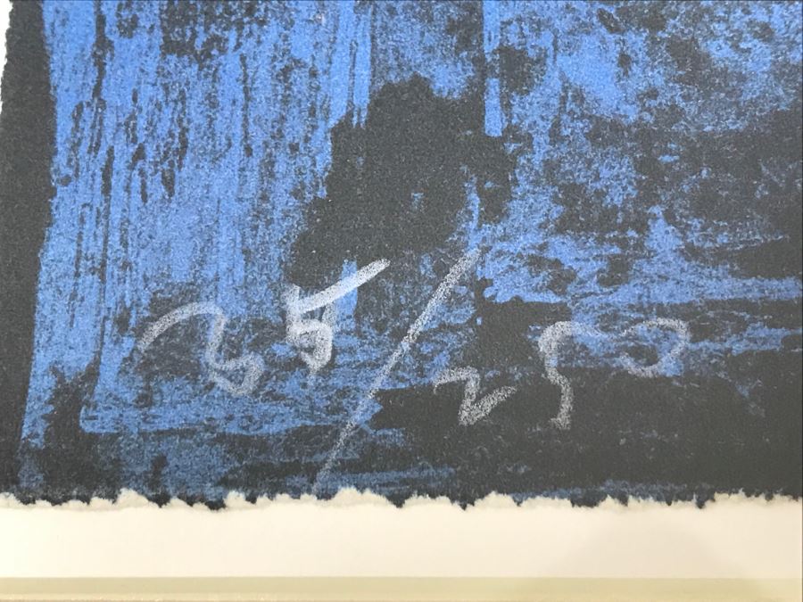 Rofino Tamayo Framed Limited Edition Serigraph Titled 'Salome' 65 Of 250 Hand Signed 35' X 43' Estimate $4,500 [Photo 10]