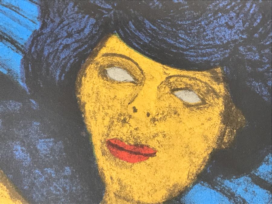 Rofino Tamayo Framed Limited Edition Serigraph Titled 'Salome' 65 Of 250 Hand Signed 35' X 43' Estimate $4,500 [Photo 12]