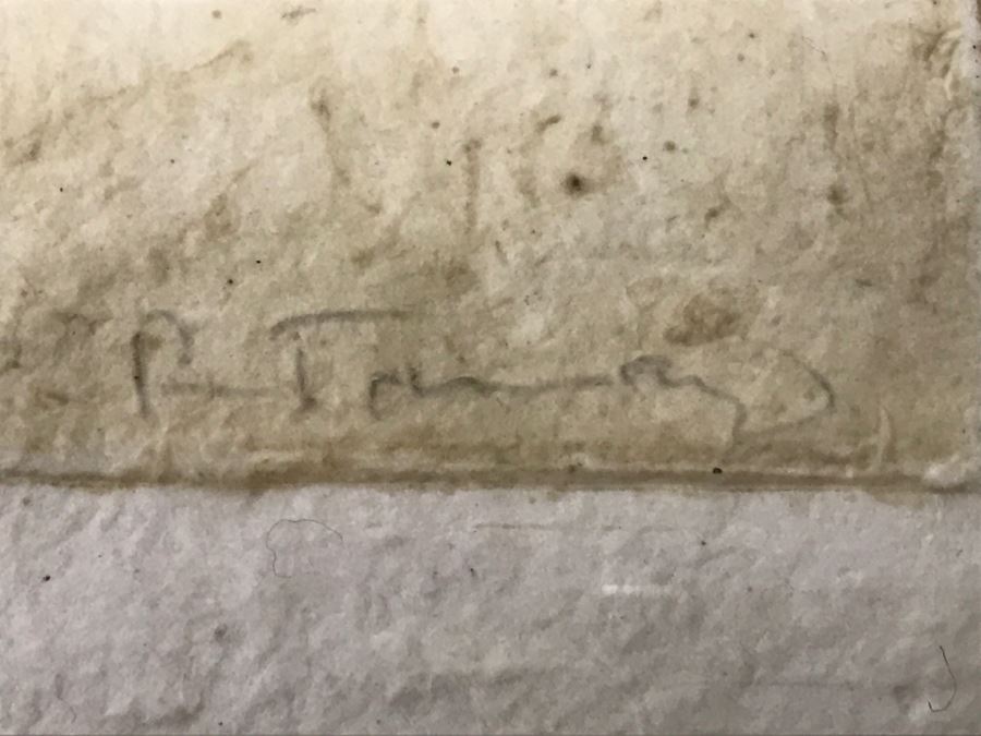 RARE Rufino Tamayo Mixograph On Handmade Paper Titled 'Jumping Child' Limited Edition 57 Of 100 1982 With COA 34' X 31' X 3' - Hand Signed Lower Right Estimate $16,500 - This Item Has A Reserve Price [Photo 2]