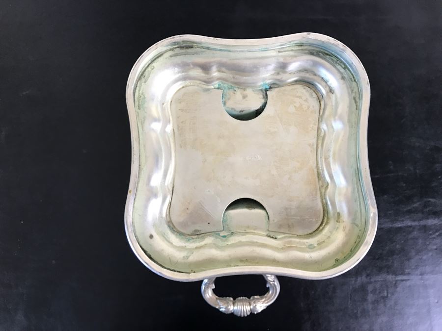 Vintage Silveplate Champagne Wine Cooler Ice Bucket Signed Underneath [Photo 7]