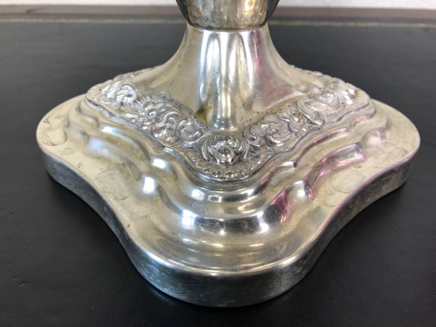 Vintage Silveplate Champagne Wine Cooler Ice Bucket Signed Underneath [Photo 6]