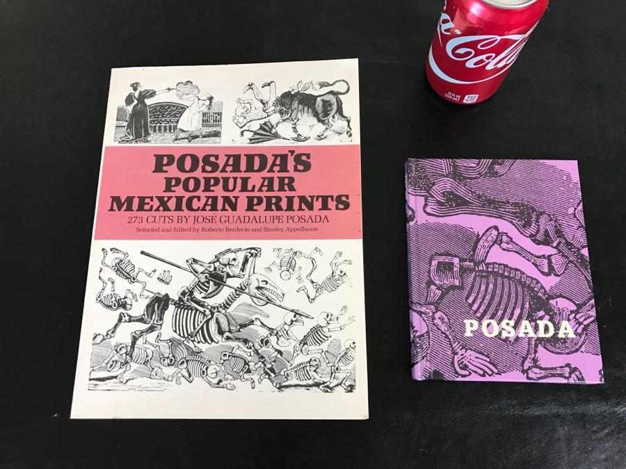 Several Jose Posada Books - Posada's Popular Mexican Prints [Photo 1]