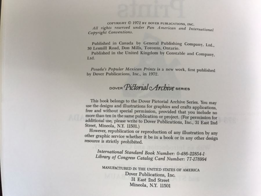 Several Jose Posada Books - Posada's Popular Mexican Prints [Photo 6]