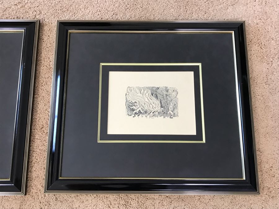 (2) Framed Jose Posada Prints [Photo 2]