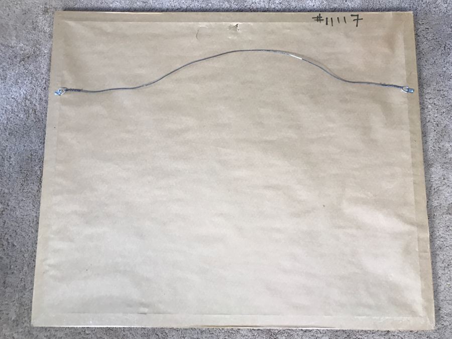 Amado Pena Monotype Signed Lower Middle Untitled-Eta #11 38' X 32' Estimate $1,500 [Photo 12]