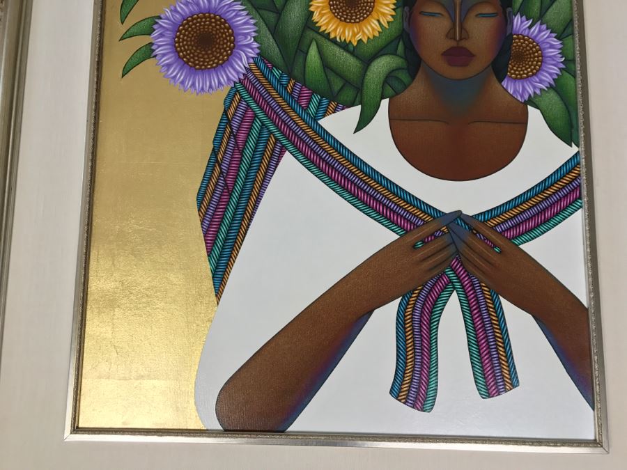 Original Beautiful Painting By Nivia Gonzalez 35' X 41' Estimate $1,000-$1,500 She Recently Passed June 2017 [Photo 5]