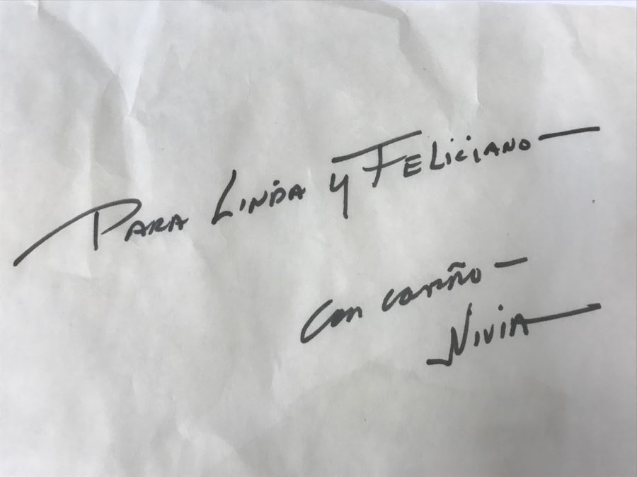 Original Beautiful Painting By Nivia Gonzalez 35' X 41' Estimate $1,000-$1,500 She Recently Passed June 2017 [Photo 14]