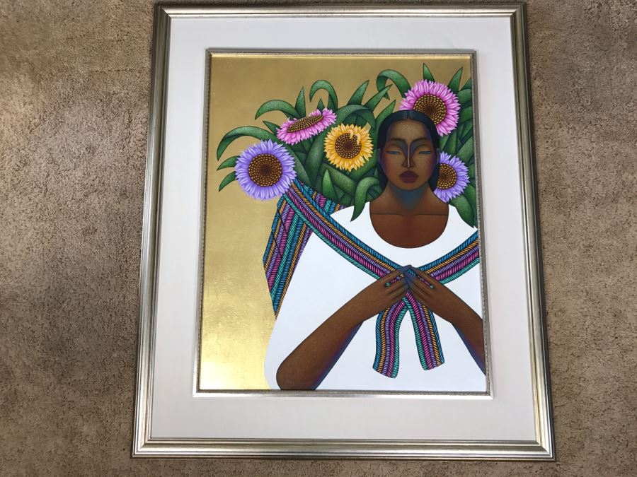 Original Beautiful Painting By Nivia Gonzalez 35' X 41' Estimate $1,000-$1,500 She Recently Passed June 2017 [Photo 2]