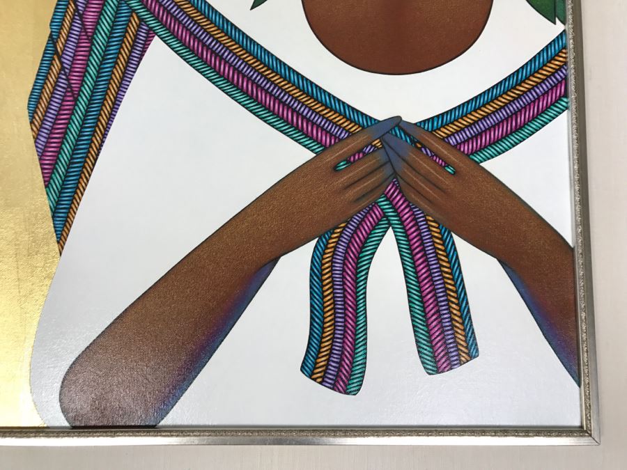 Original Beautiful Painting By Nivia Gonzalez 35' X 41' Estimate $1,000-$1,500 She Recently Passed June 2017 [Photo 6]