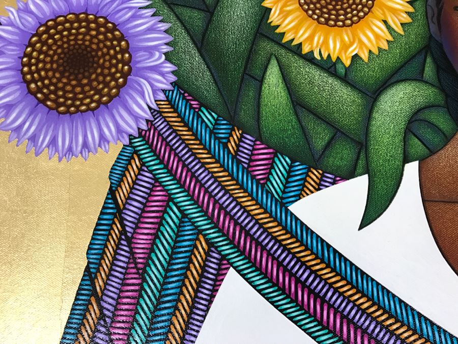 Original Beautiful Painting By Nivia Gonzalez 35' X 41' Estimate $1,000-$1,500 She Recently Passed June 2017 [Photo 11]