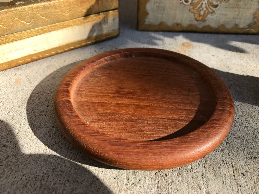 Home Decor Lot Includes A LENOX Pewter Clock [Photo 3]