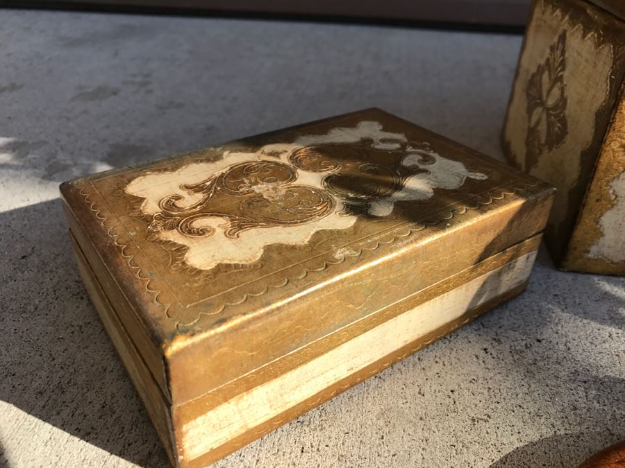 Home Decor Lot Includes A LENOX Pewter Clock [Photo 9]