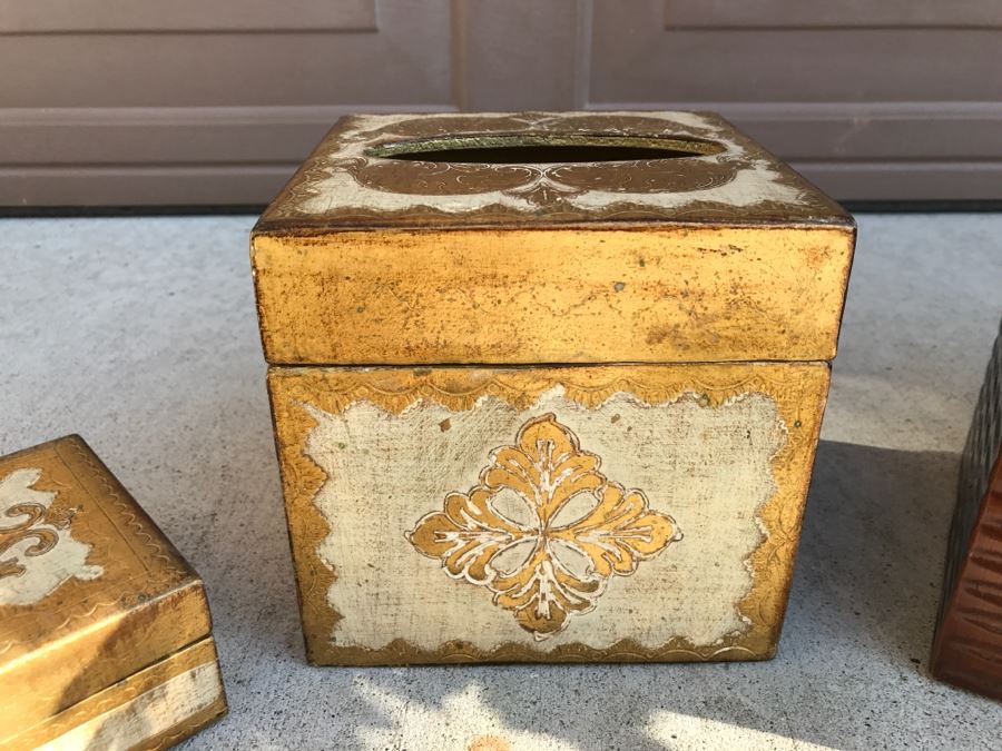 Home Decor Lot Includes A LENOX Pewter Clock [Photo 5]