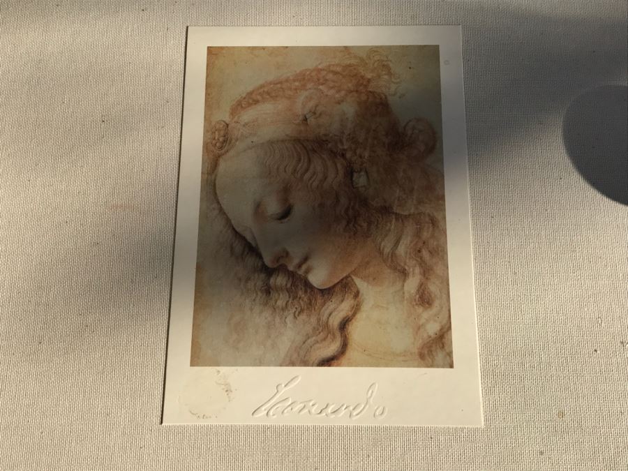 Set Of Incomplete Leonardo da Vinci Cards With Presentation Box [Photo 4]