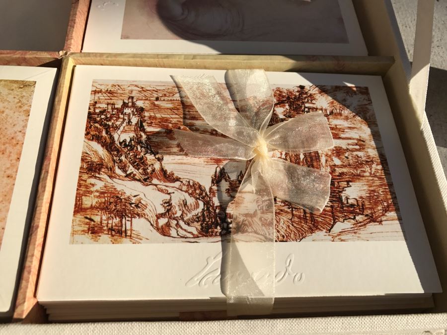 Set Of Incomplete Leonardo da Vinci Cards With Presentation Box [Photo 7]