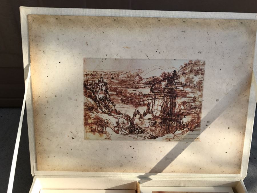 Set Of Incomplete Leonardo da Vinci Cards With Presentation Box [Photo 6]