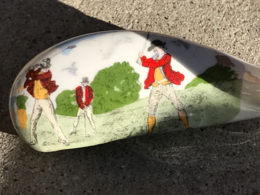 Pair Of Decorative Golf Clubs Abercrombie & Fitch Handmade In St. Andrews Scotland Highlander [Photo 9]