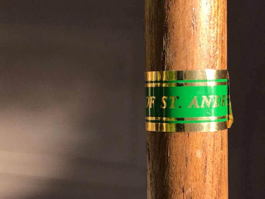 Pair Of Decorative Golf Clubs Abercrombie & Fitch Handmade In St. Andrews Scotland Highlander [Photo 14]