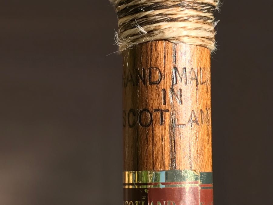 Pair Of Decorative Golf Clubs Abercrombie & Fitch Handmade In St. Andrews Scotland Highlander [Photo 12]