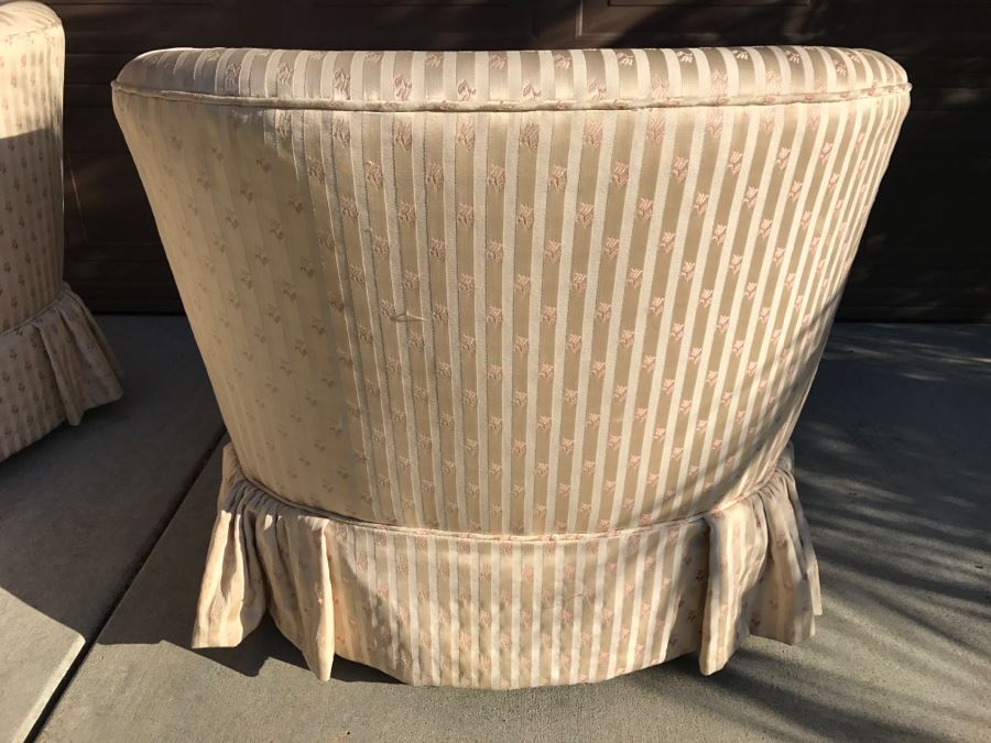 Pair Of Mid-Century Swivel Chairs That Have Been Reupholstered [Photo 11]