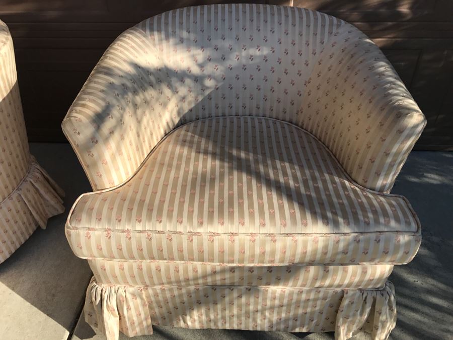 Pair Of Mid-Century Swivel Chairs That Have Been Reupholstered [Photo 8]