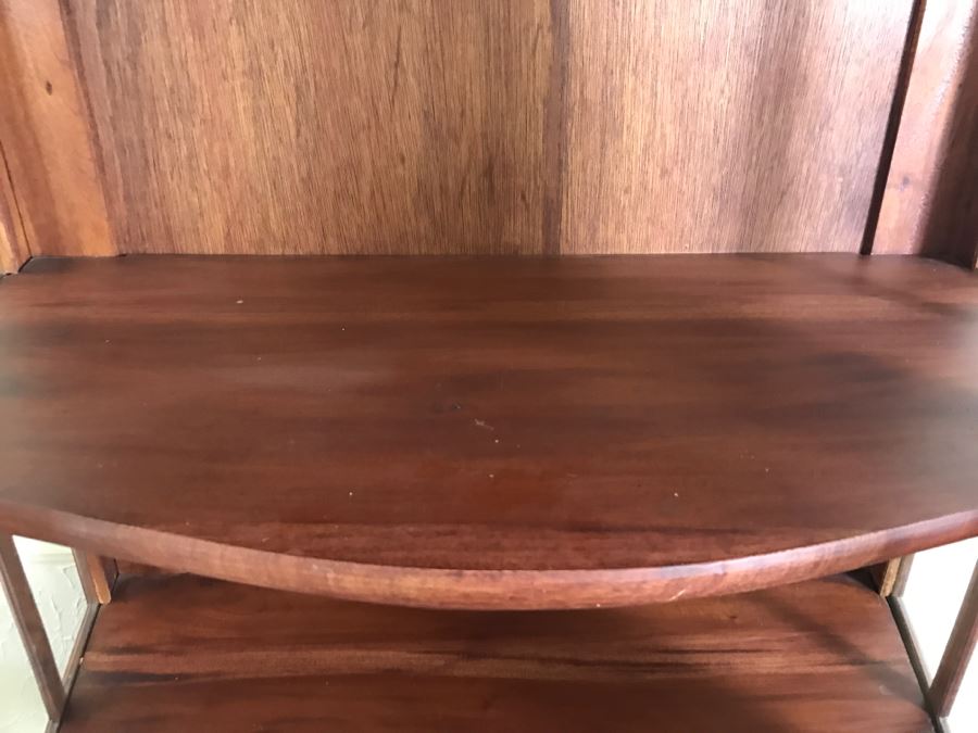 Carved Rosewood Curio Vitrine Cabinet [Photo 15]