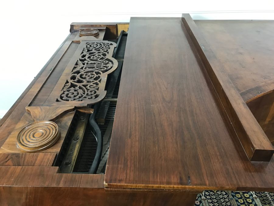  Late 19th Century Baby Grand Piano With Ivory Keys By Wopaterni & Sohn - Vienna, Austria [Photo 14]