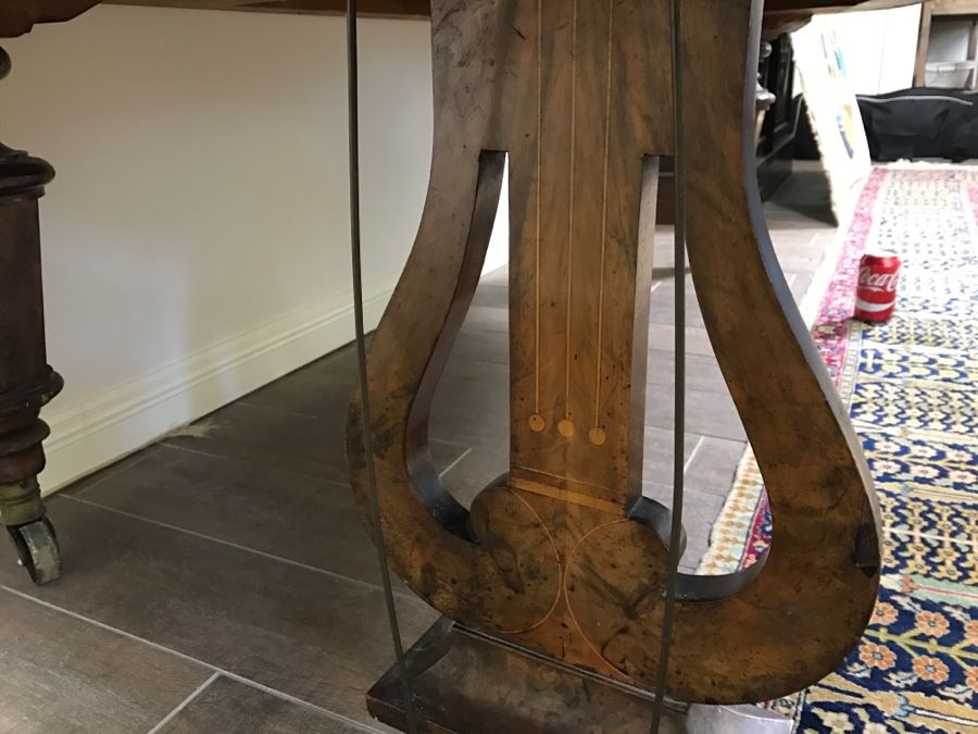  Late 19th Century Baby Grand Piano With Ivory Keys By Wopaterni & Sohn - Vienna, Austria [Photo 11]