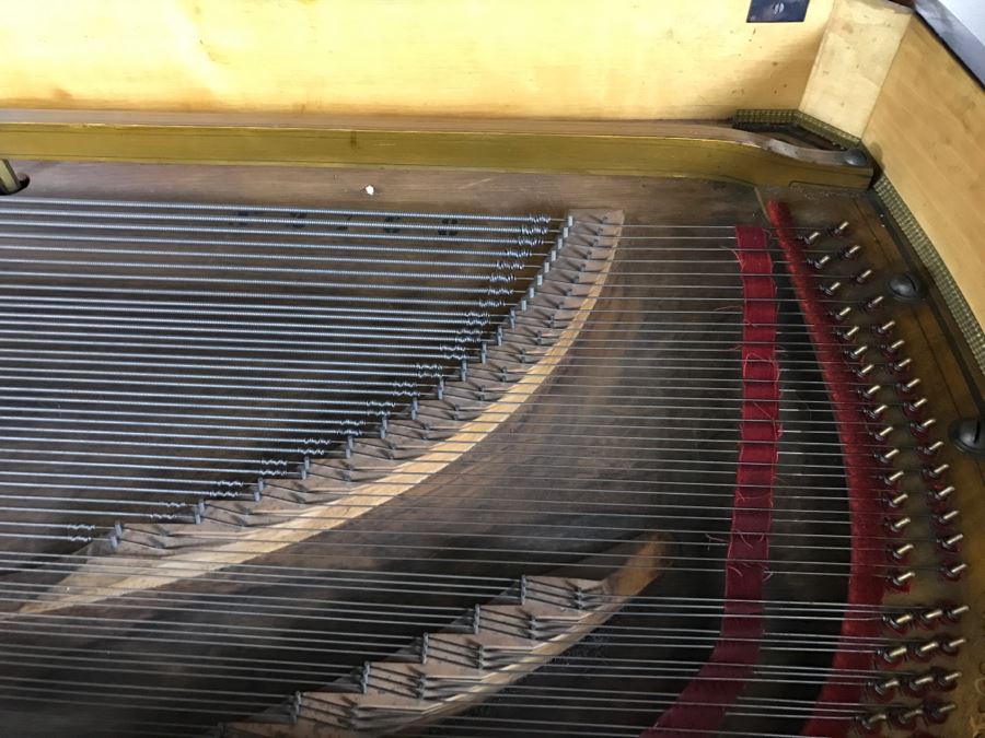  Late 19th Century Baby Grand Piano With Ivory Keys By Wopaterni & Sohn - Vienna, Austria [Photo 16]