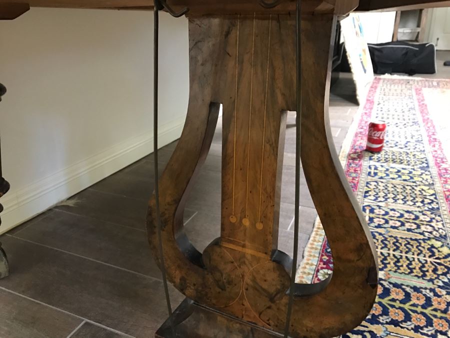  Late 19th Century Baby Grand Piano With Ivory Keys By Wopaterni & Sohn - Vienna, Austria [Photo 12]