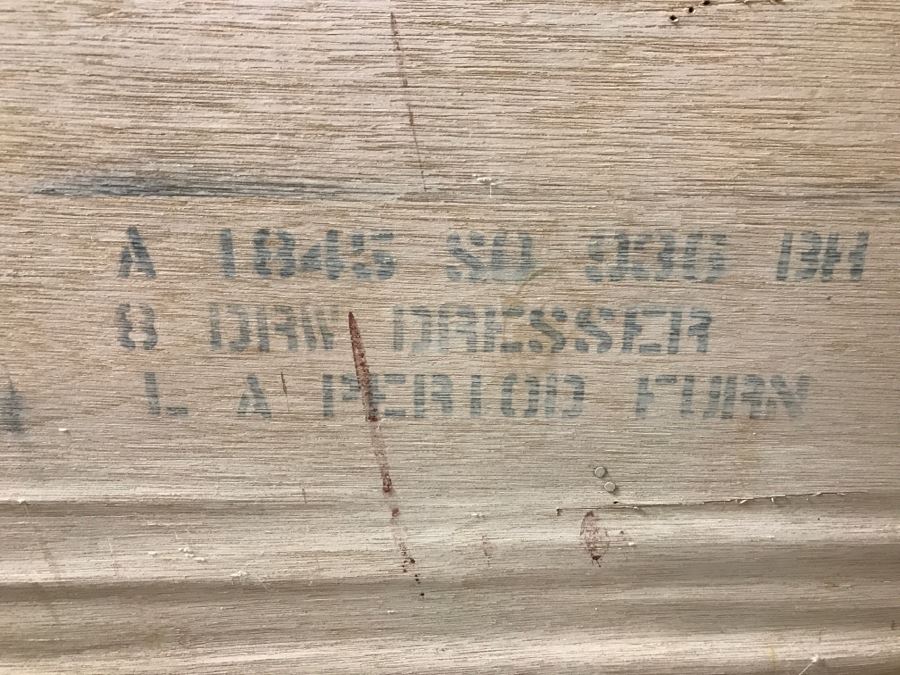 Painted Mid-Century Modern 8 Drawer Dresser By L.A. Period Furniture [Photo 10]