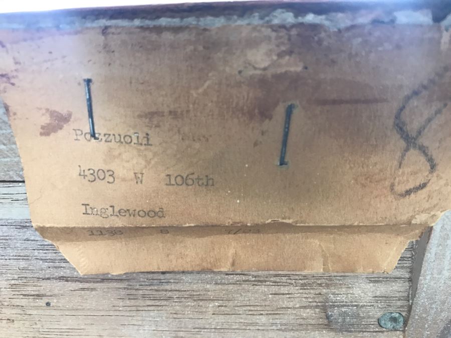 Painted Mid-Century Modern 5 Drawer Chest Of Drawers Dresser By L.A. Period Furniture [Photo 12]