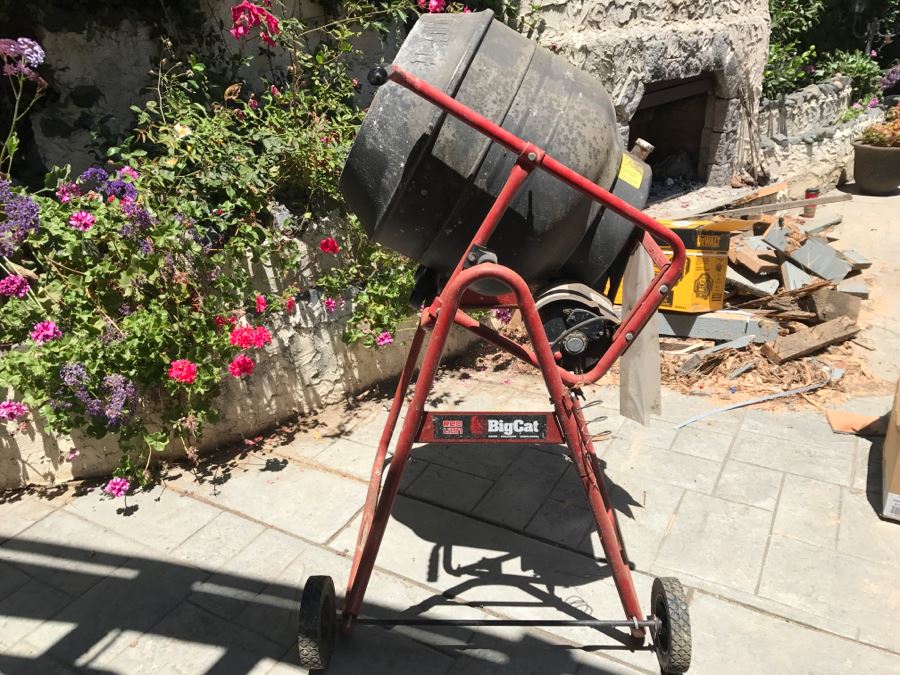 Red Lion Big Cat Portable Cement Mixer [Photo 9]