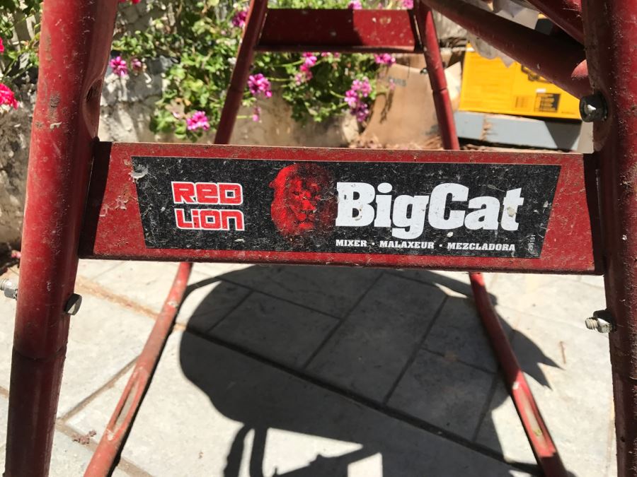 Red Lion Big Cat Portable Cement Mixer