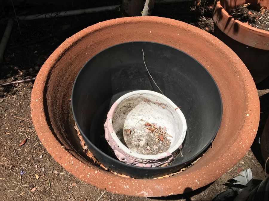 Huge Outdoor Plant Pot Lot - Over 24 Pots - See All Photos [Photo 6]