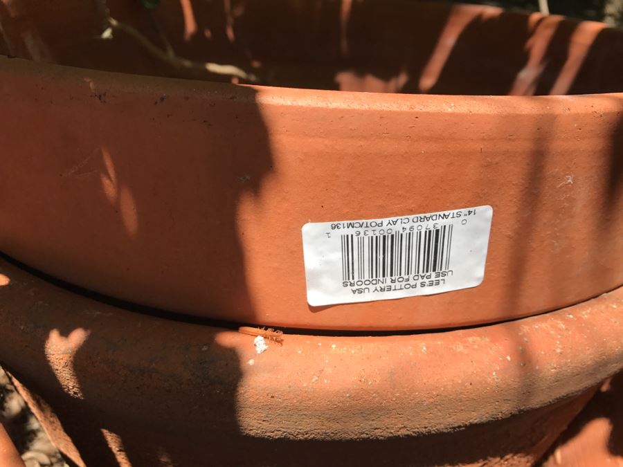 Huge Outdoor Plant Pot Lot - Over 24 Pots - See All Photos [Photo 8]