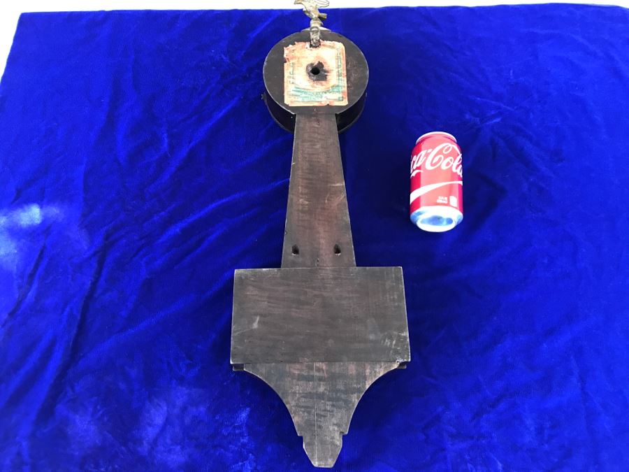 Antique E Ingraham Co 8 Day Banjo Clock [Photo 12]
