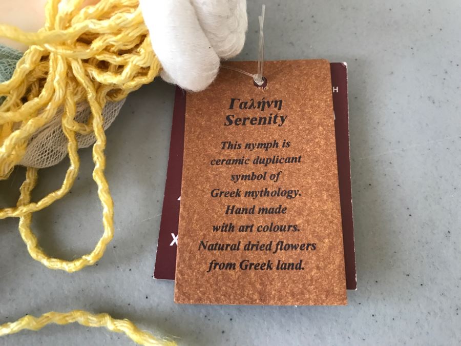 Greek Hand Made Nymph Doll Serenity - Hellenic Handcrafted Creations [Photo 6]