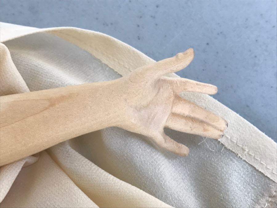 Francesco Rispoli Hand Carved And Hand Painted Wooden Doll Rome Italy [Photo 7]