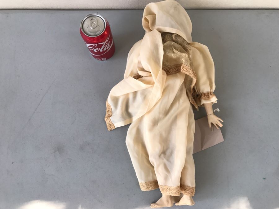 Francesco Rispoli Hand Carved And Hand Painted Wooden Doll Rome Italy [Photo 15]