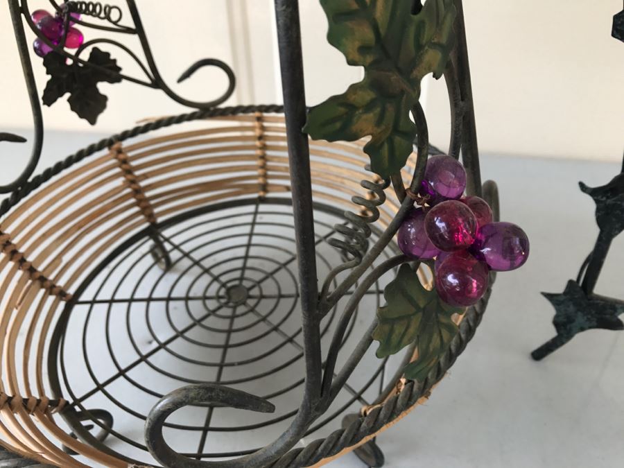 Pair Of Metal Kitchen Tiered Stands [Photo 3]