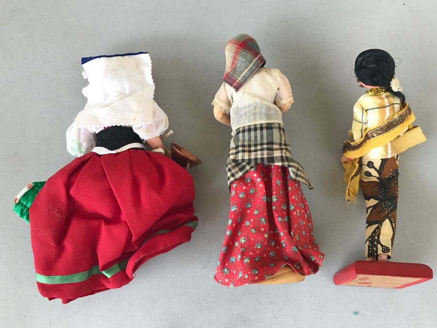 Set Of 3 Vintage International Dolls Including Eros 'Fiuggi' Doll [Photo 12]