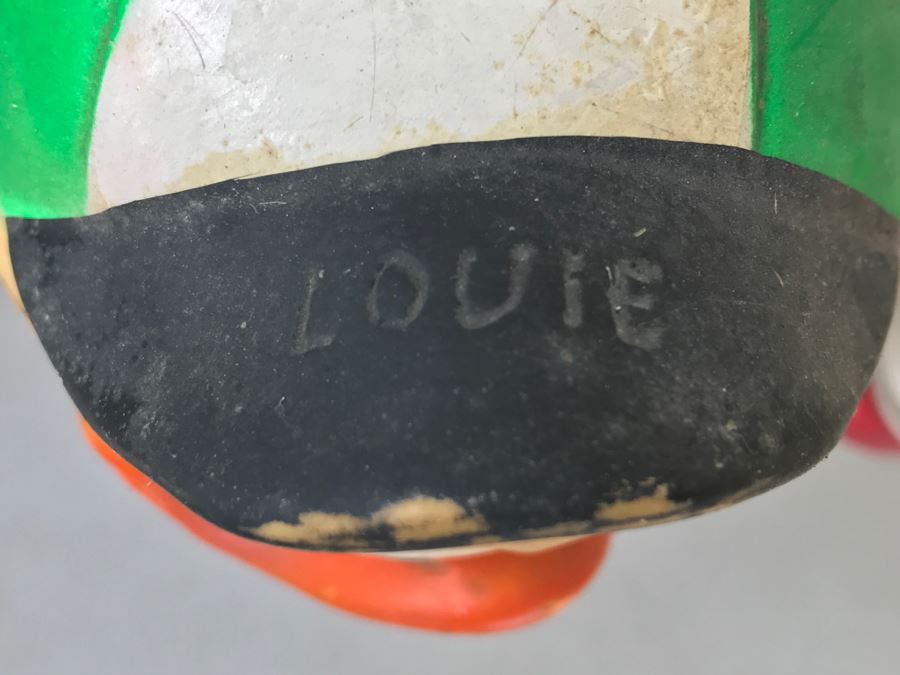 Vintage Italian LEDRA Vinyl Toys 1962 Louie Walt Disney Productions And Pinocchio [Photo 15]