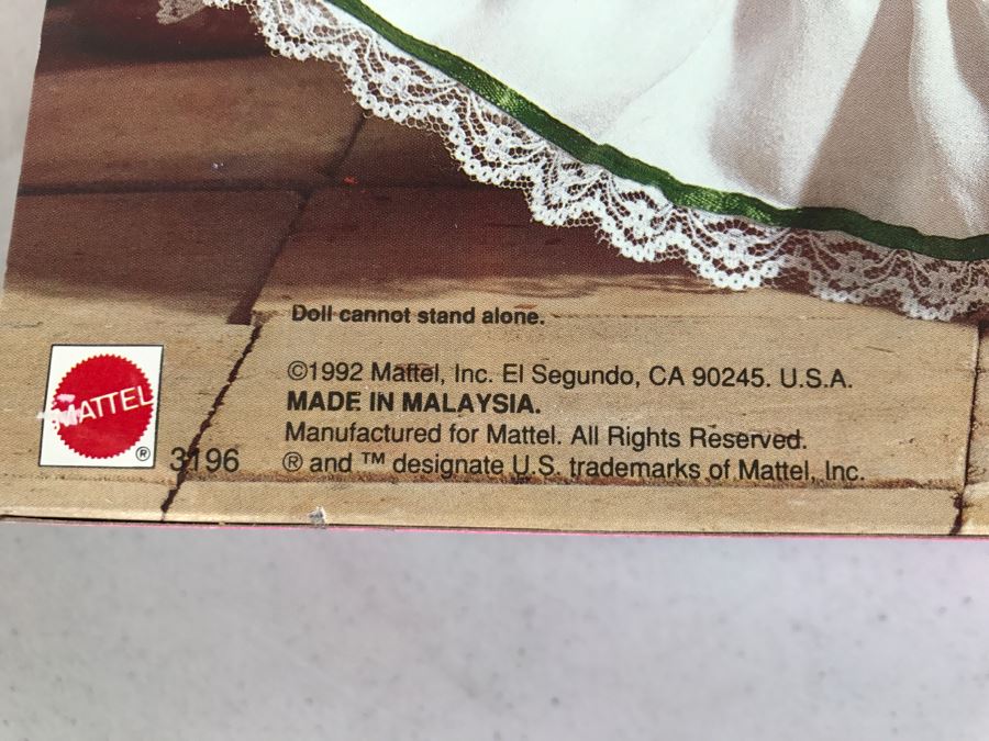 Limited Edition 'Fantastica' Barbie New In Box Mattel 3196 Vintage 1992 [Photo 7]