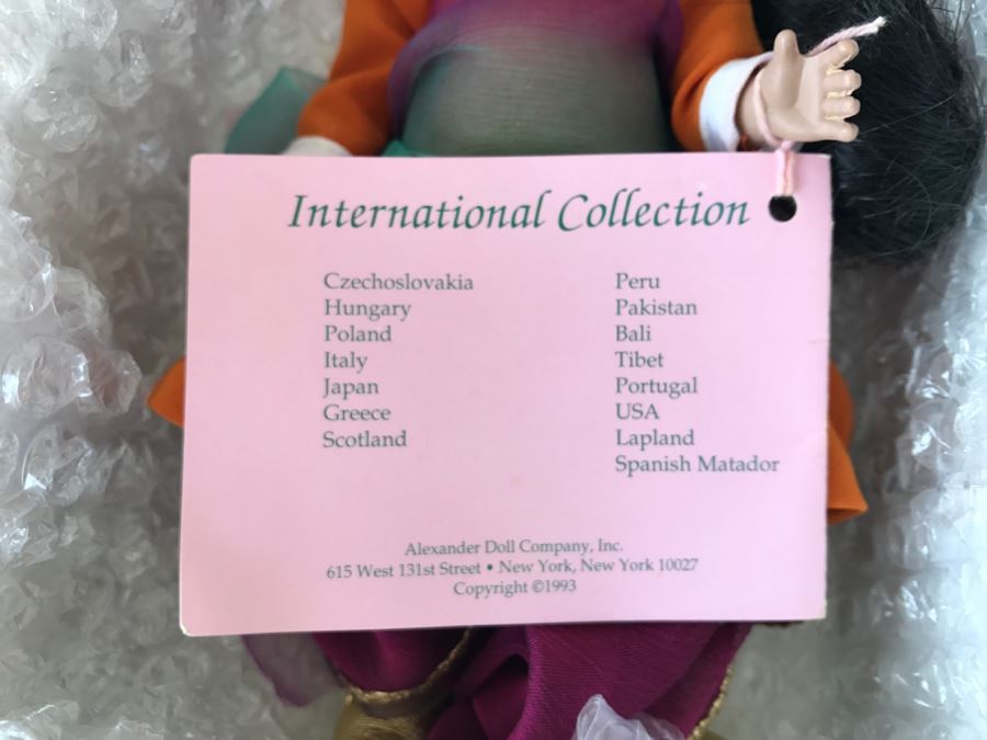 Set Of 2 Madame Alexander Dolls In Boxes Plus New In Box Precious Moments Doll 'My Precious Pal' [Photo 8]