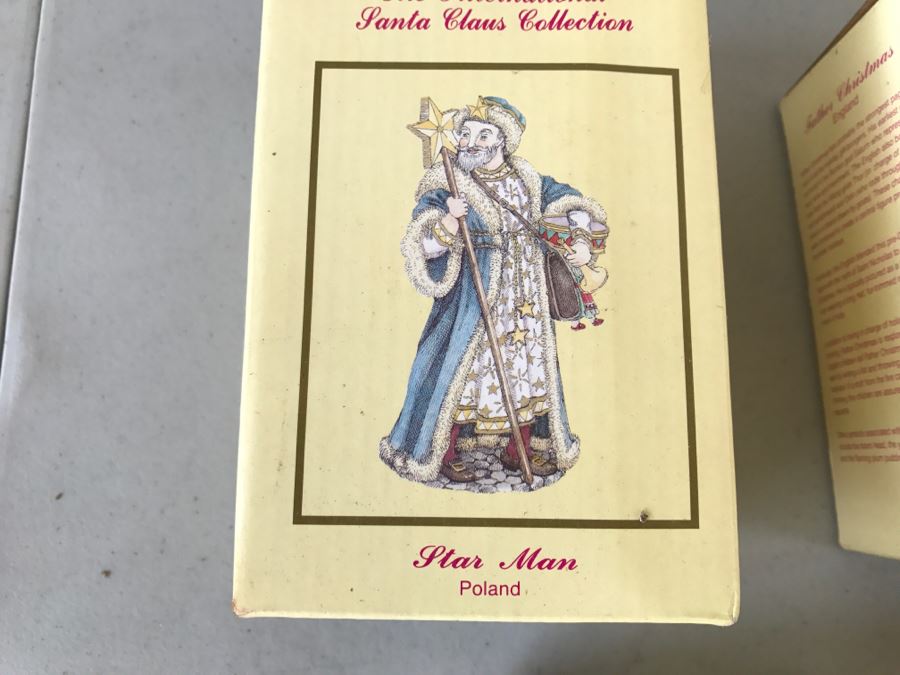 Set Of 13 The International Santa Claus Collection Decorations In Boxes [Photo 3]