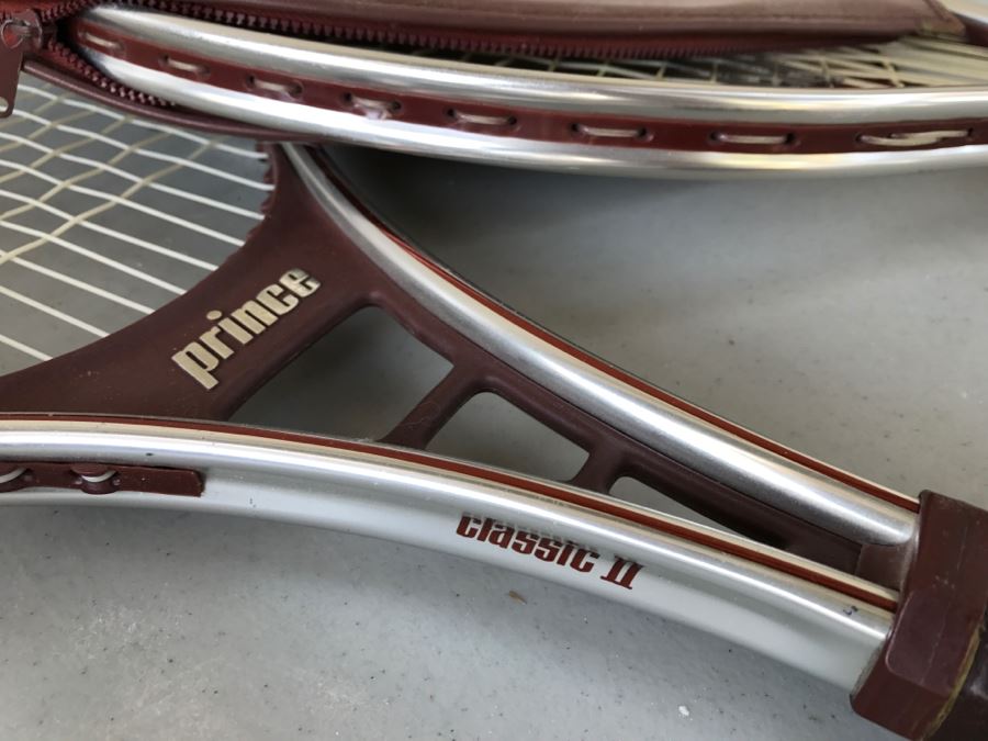 Set Of 3 Prince Tennis Rackets [Photo 5]