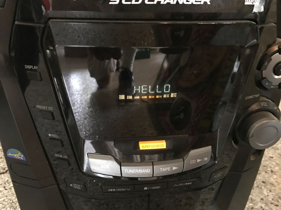 Panasonic CD Stereo System Model No SA-AK100 [Photo 8]