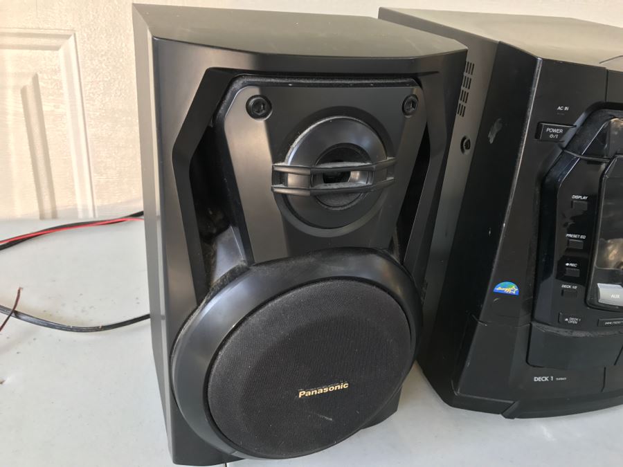 Panasonic CD Stereo System Model No SA-AK100 [Photo 6]
