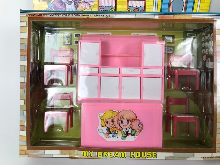 (6) New Doll House Furniture Sets + (2) New Take Along Town Sets [Photo 7]